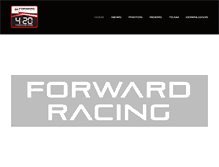 Tablet Screenshot of forward-racing.com